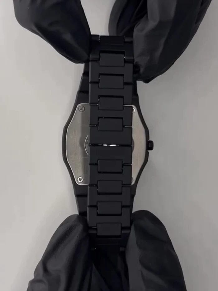 Aura Black Arabic Dial Watch | Trendy Men’s Timepiece | Lightweight Quartz Design